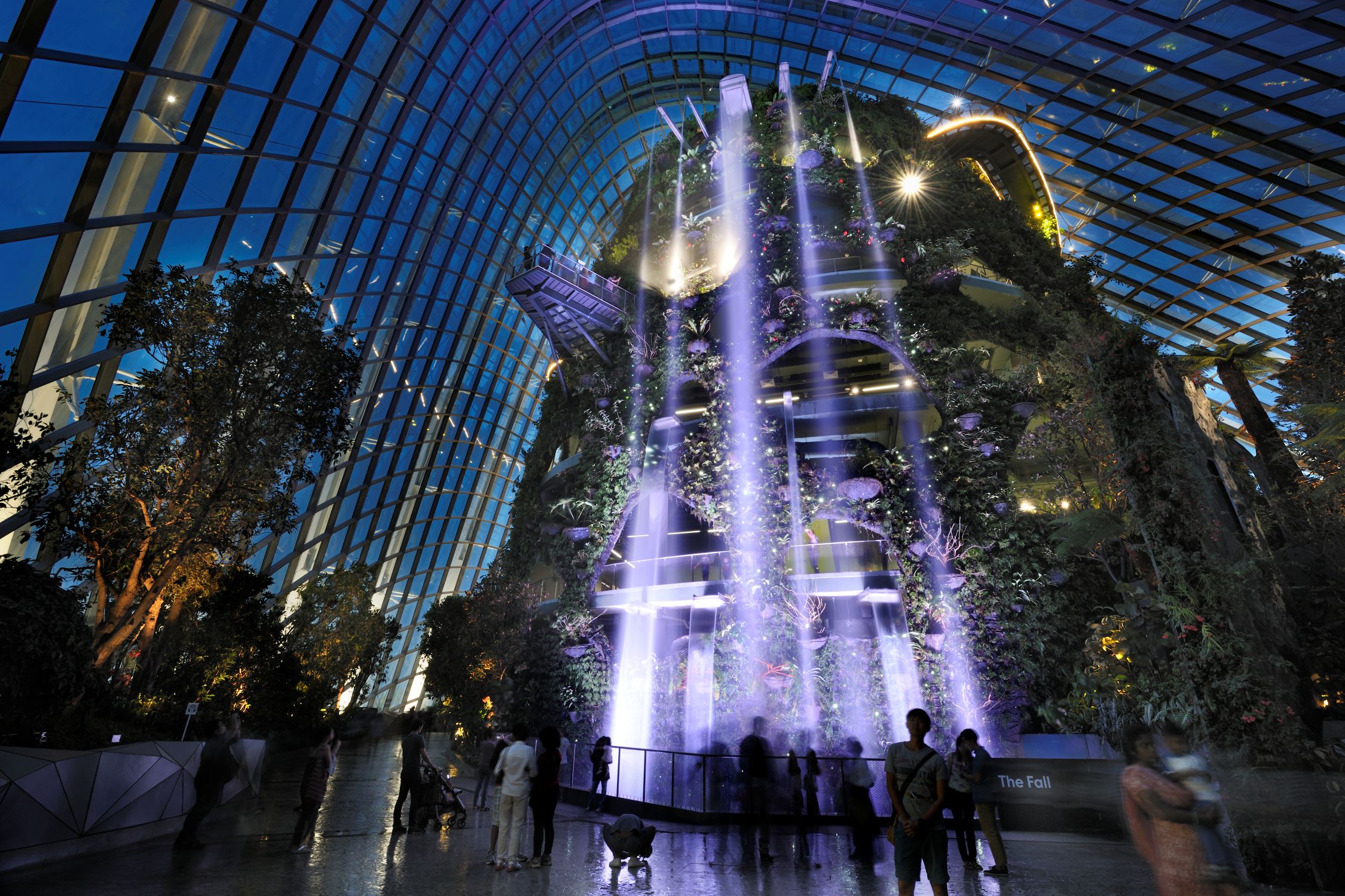 Gardens By The Bay + RISE Restaurant @ Marina Bay Sands