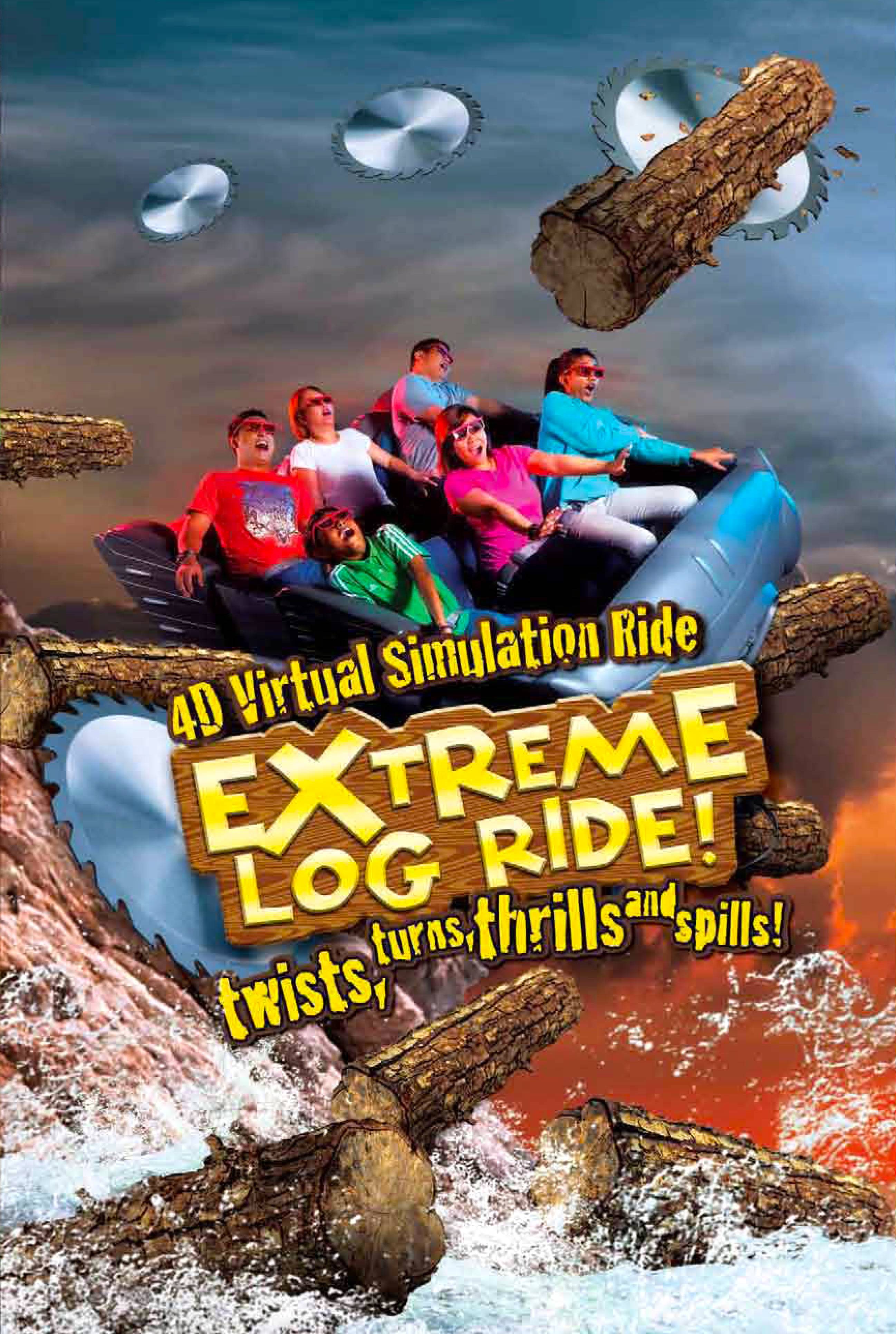 4D Adventureland (2 Rides) + Skyslide