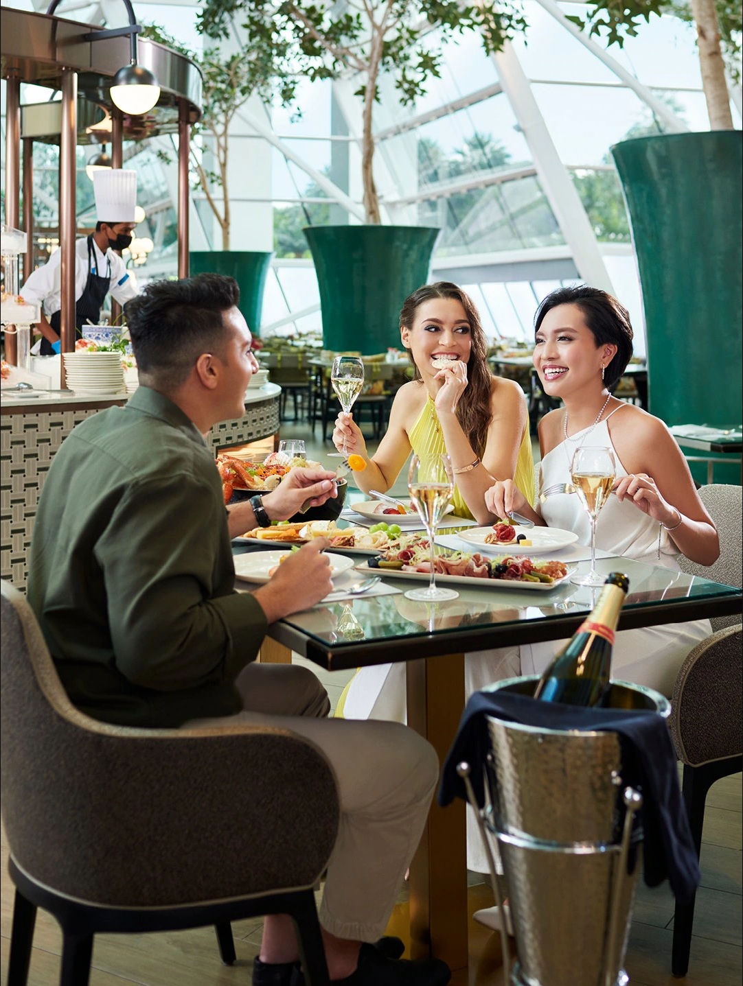Floral Fantasy + RISE Restaurant @ Marina Bay Sands