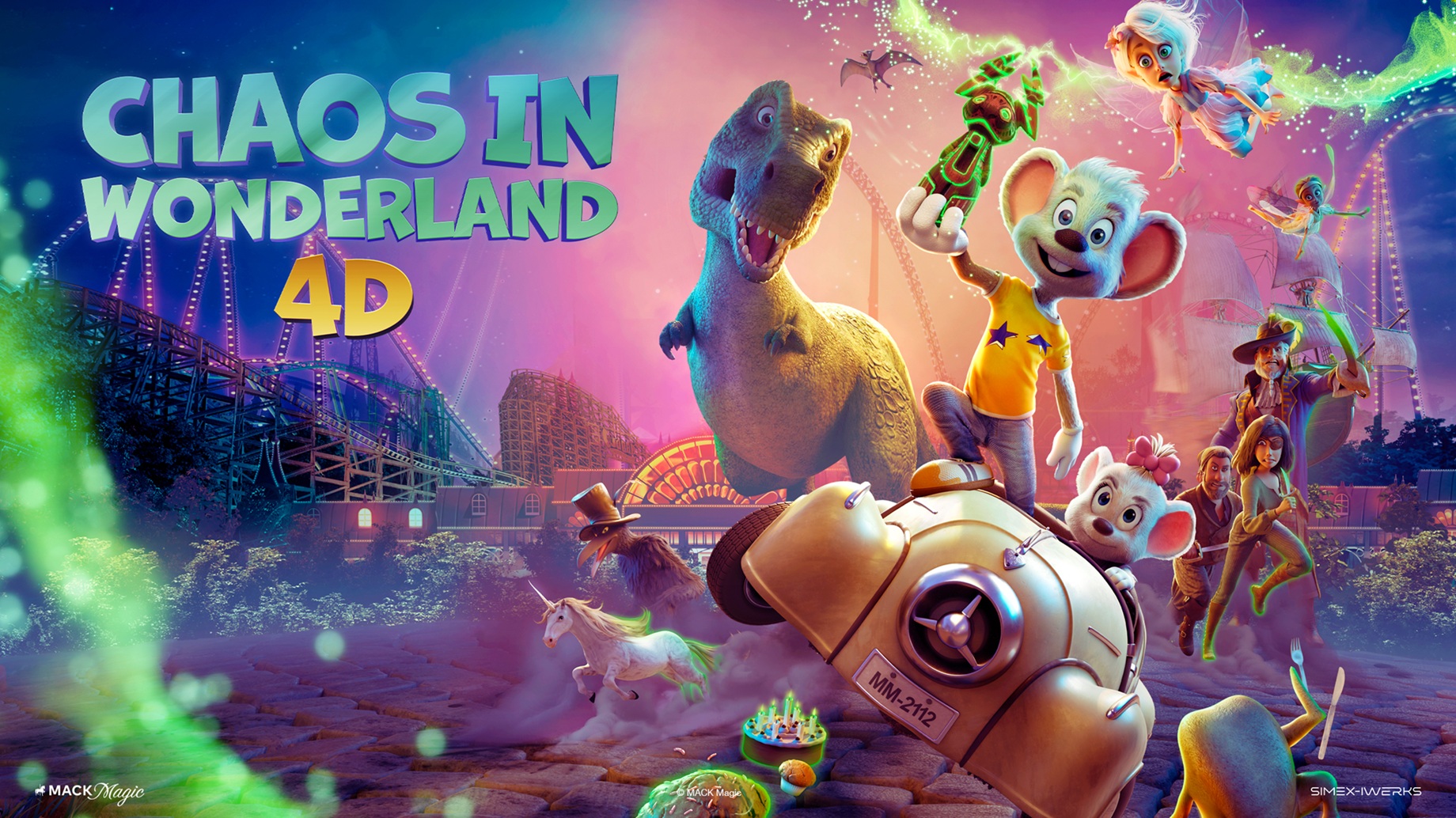 4D Adventureland (2 Rides) + Skyslide